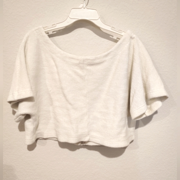 Free People Beach 100% Cotton Cream Two-Piece Outfit - Picture 6 of 10